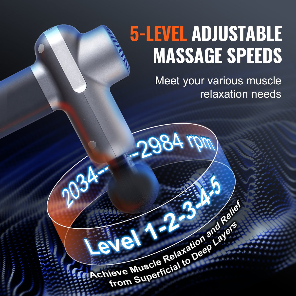 VEVOR Deep Tissue Massage Gun