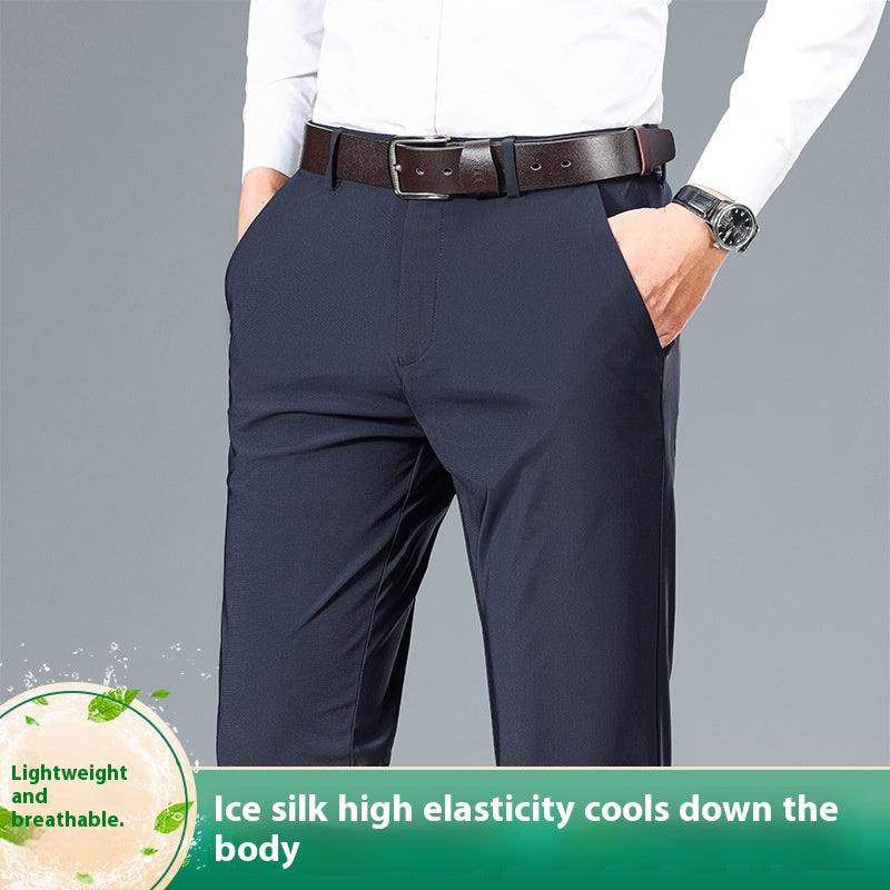 Slim Tailored Dress Trousers