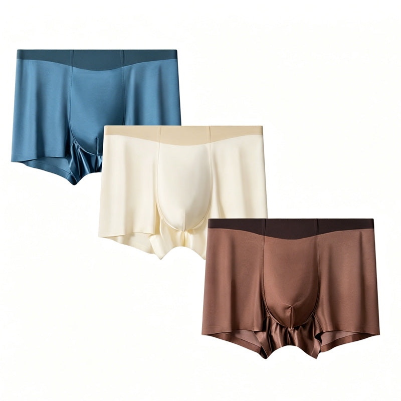 Satin Boxer Briefs, 3-Pack