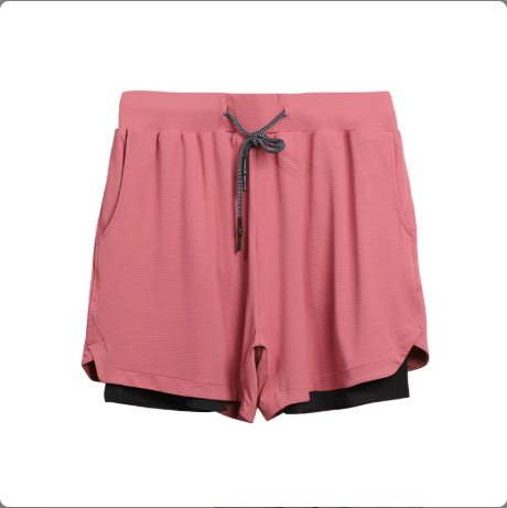 2-in-1 Quick-Dry Gym Shorts