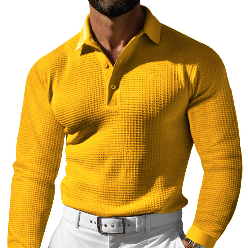 Long-Sleeve Vacation Button Shirt