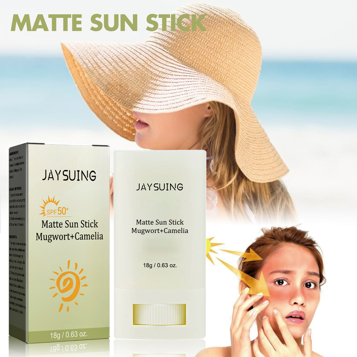 Matte Sunscreen Stick