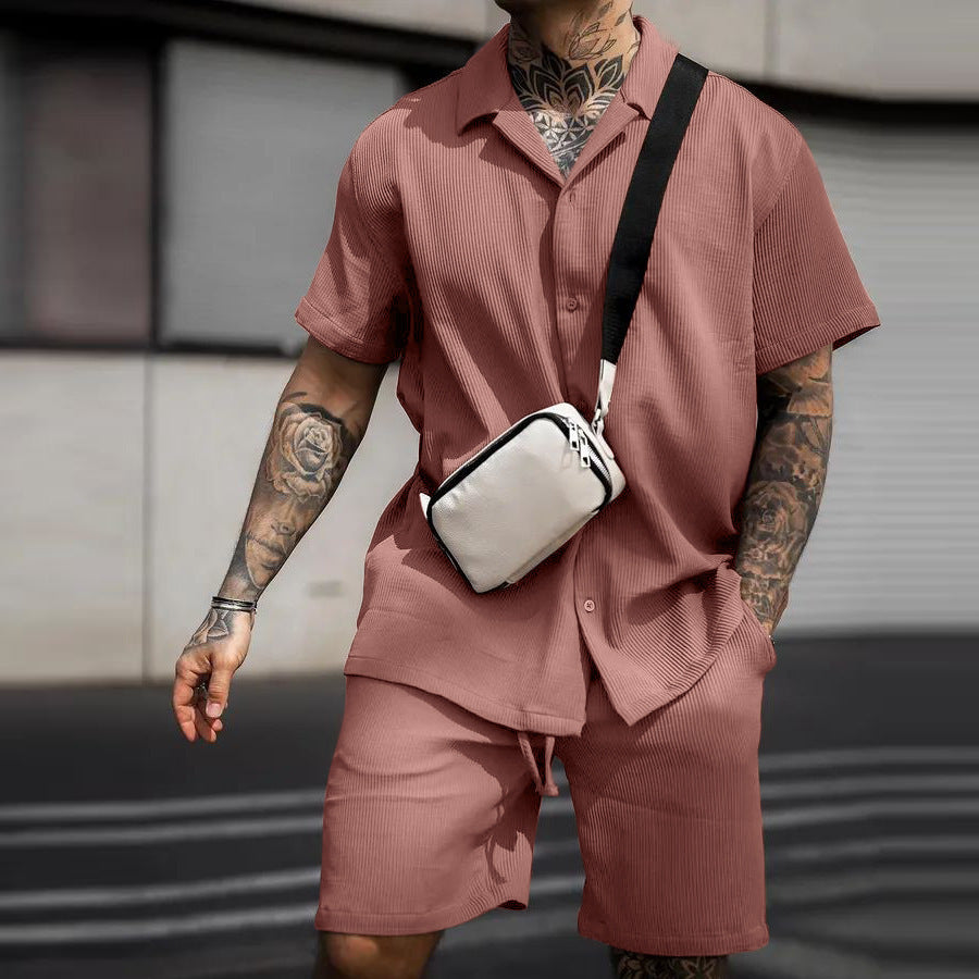 Polo & Shorts Matching Set