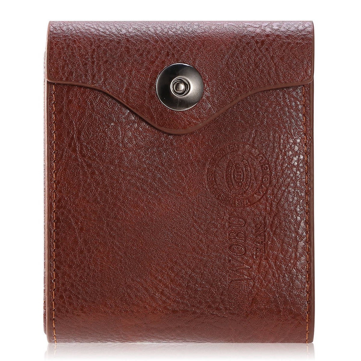 Leather Snap Card Wallet
