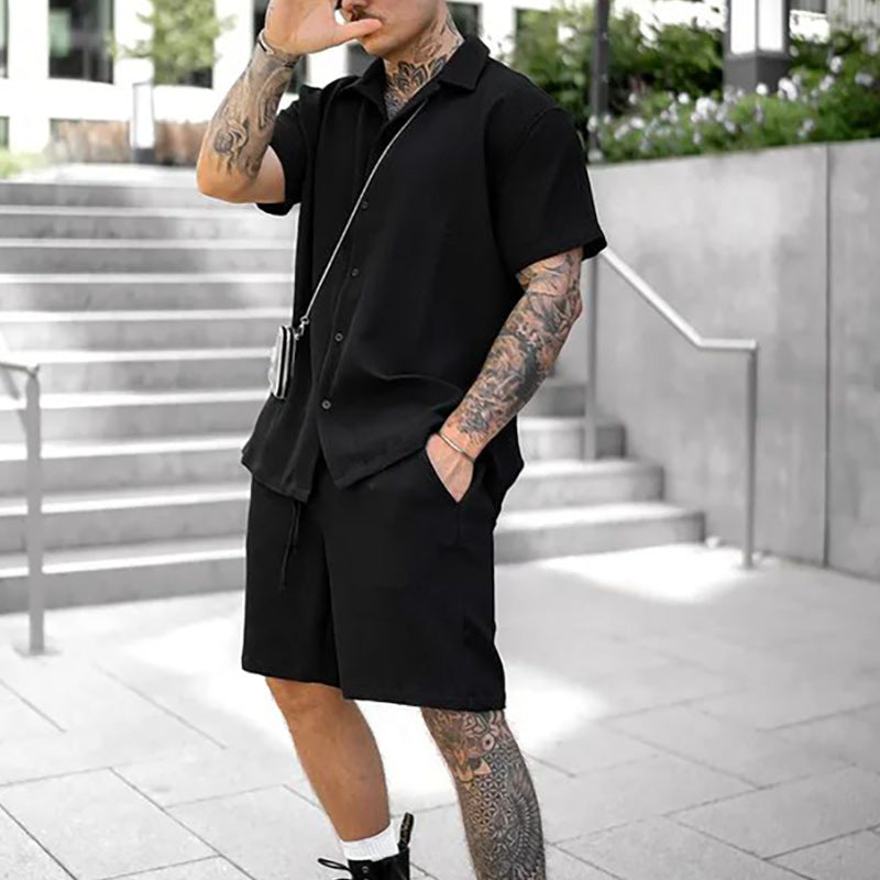 Polo & Shorts Matching Set