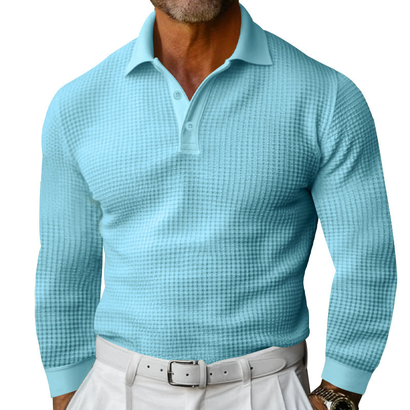 Long-Sleeve Vacation Button Shirt