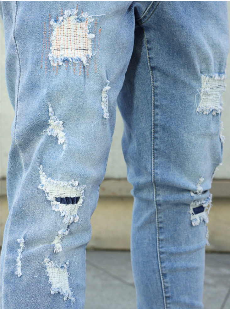 Clean Straight-Leg Jeans