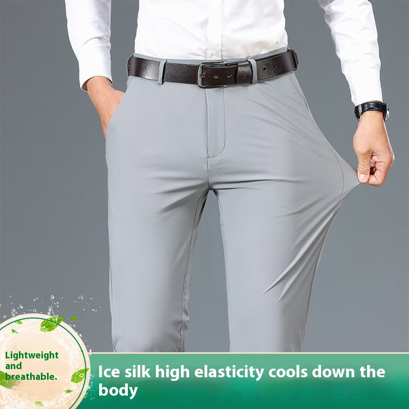 Slim Tailored Dress Trousers