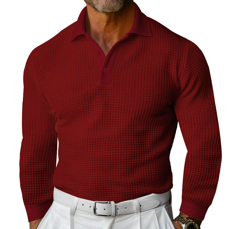 Long-Sleeve Vacation Button Shirt