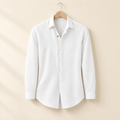 Cotton-Linen Long-Sleeve Tee