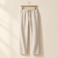 Relaxed Linen Drawstring Trousers