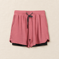 2-in-1 Quick-Dry Gym Shorts