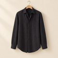 Stand-Collar Long-Sleeve Shirt