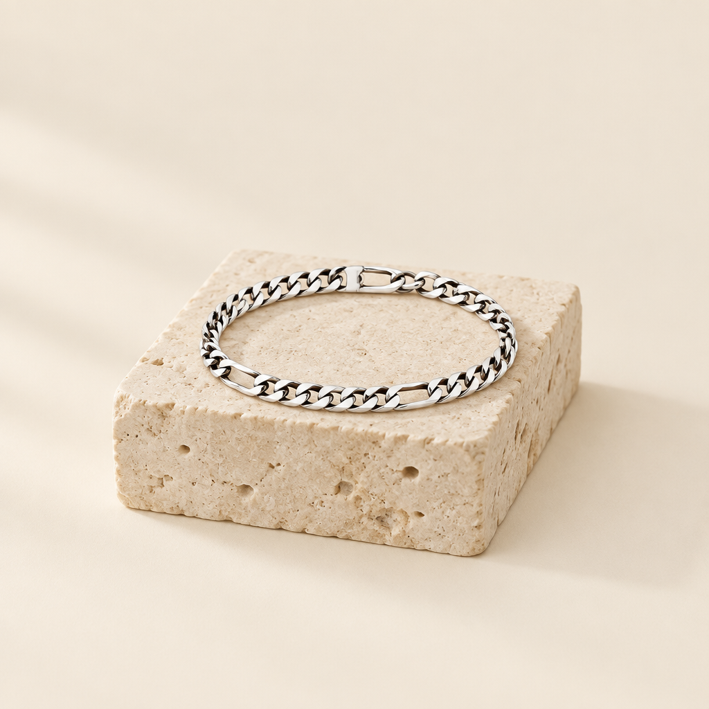 Silver-Tone Chain Bracelet