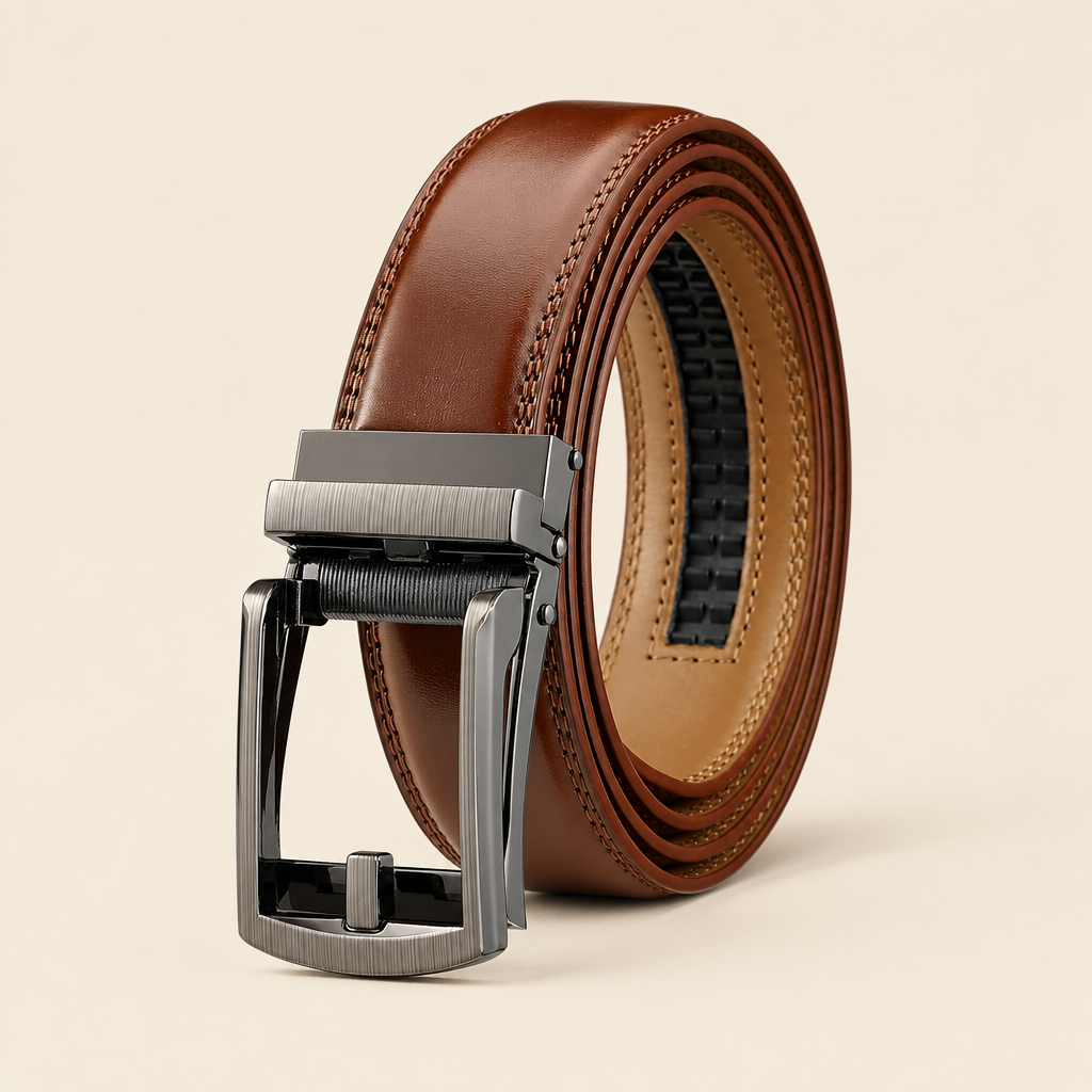 Leather Ratchet Belt