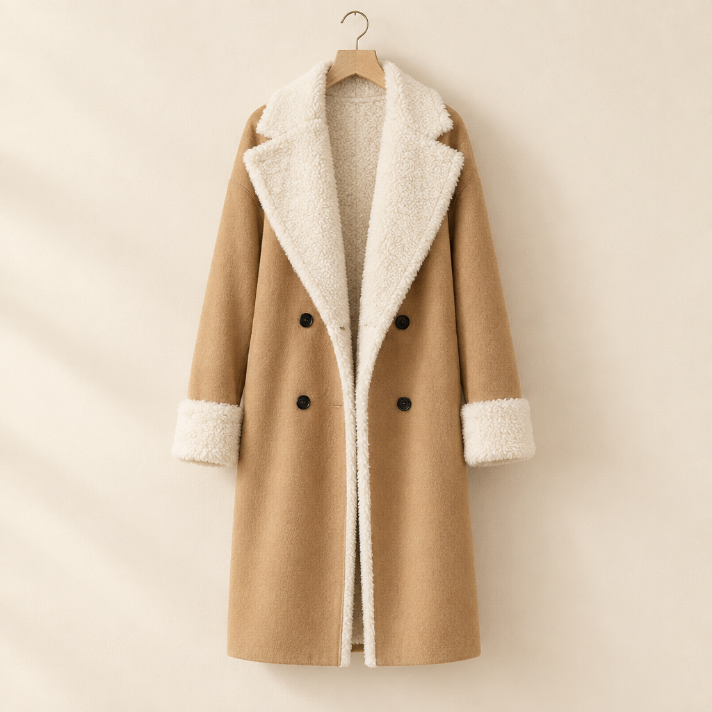 Relaxed Wool-Look Commuter Coat