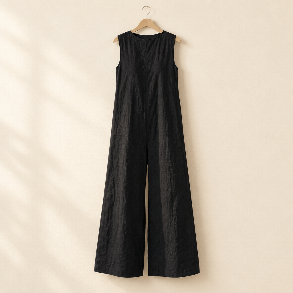 Wide-Leg Relaxed Jumpsuit