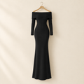 Off-Shoulder Fitted Sheath Dress