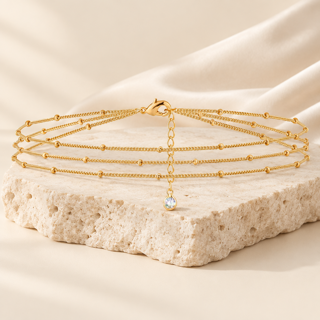 14K Gold-Filled Layered Bracelet