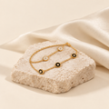 18K Gold-Plated Fritillary Bracelet