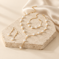 Pearl Jewelry Gift Set (4 Pieces)