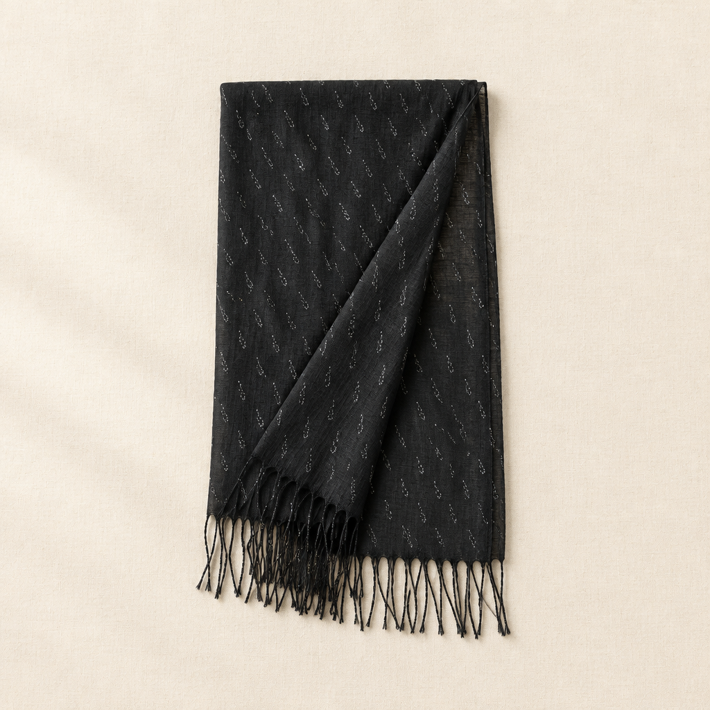 Printed Viscose Evening Scarf