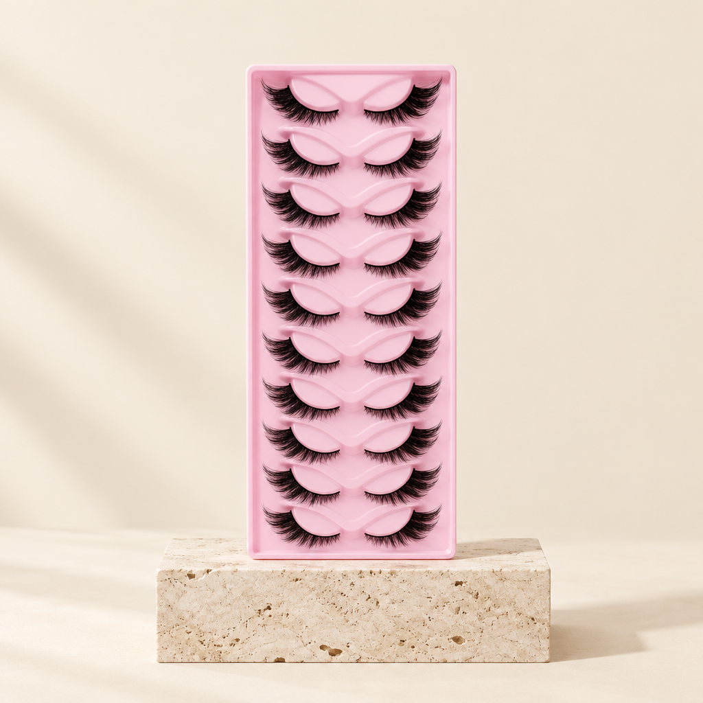 Cat-Eye False Lashes (15 Pairs)