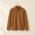 Fleece Stand-Collar Half-Zip Pullover