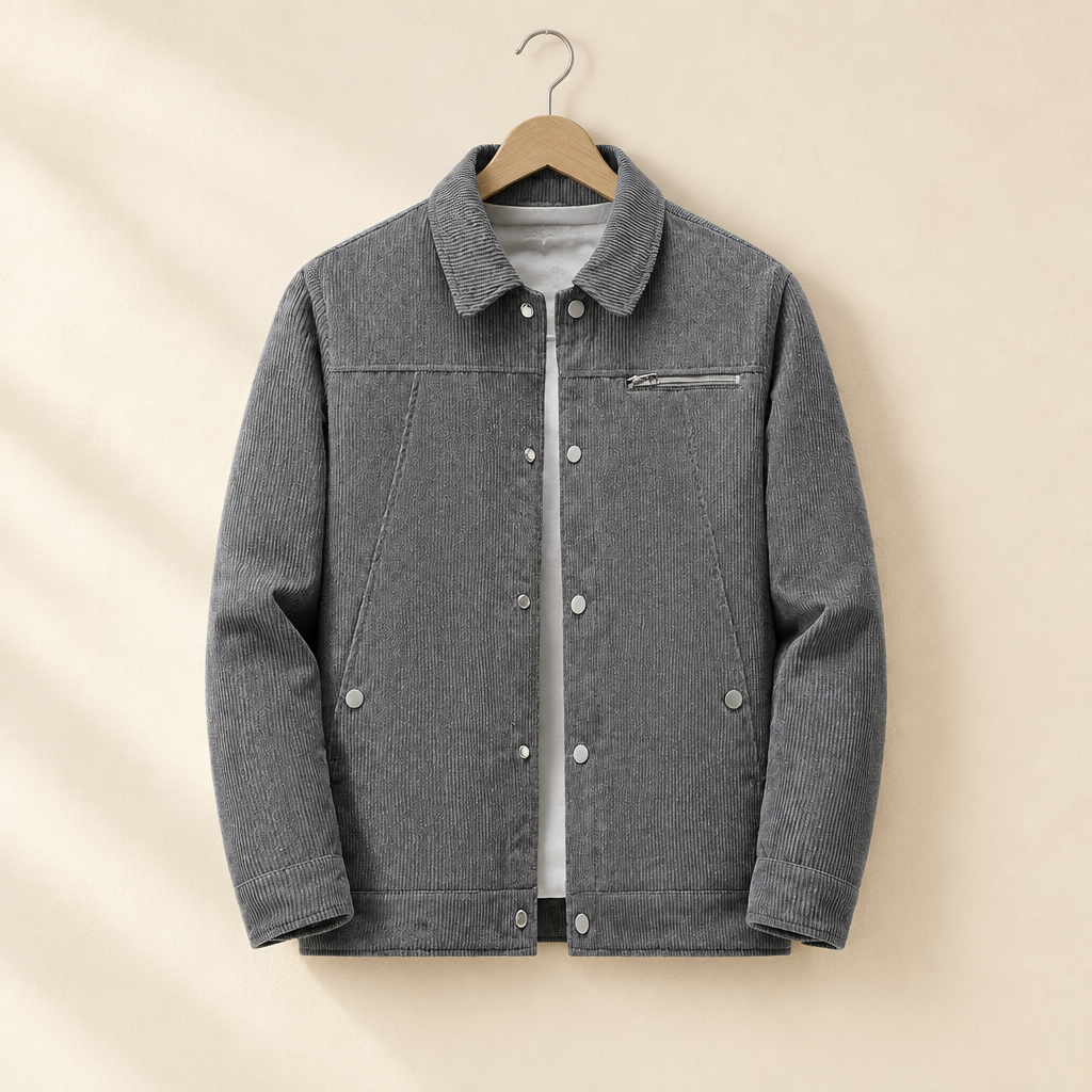 Corduroy Lapel Jacket