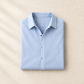 Long-Sleeve Knit Button Shirt