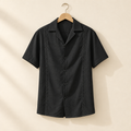 Relaxed Short-Sleeve Casual Shirt