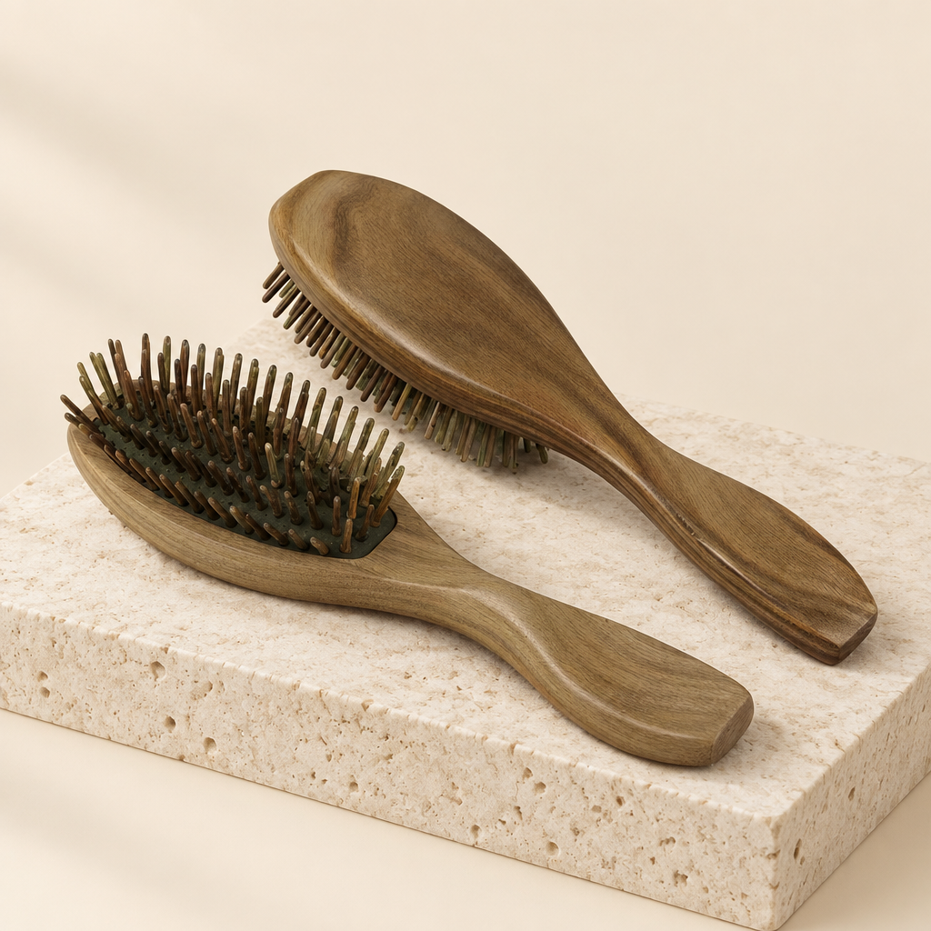 Green Sandalwood Massage Comb