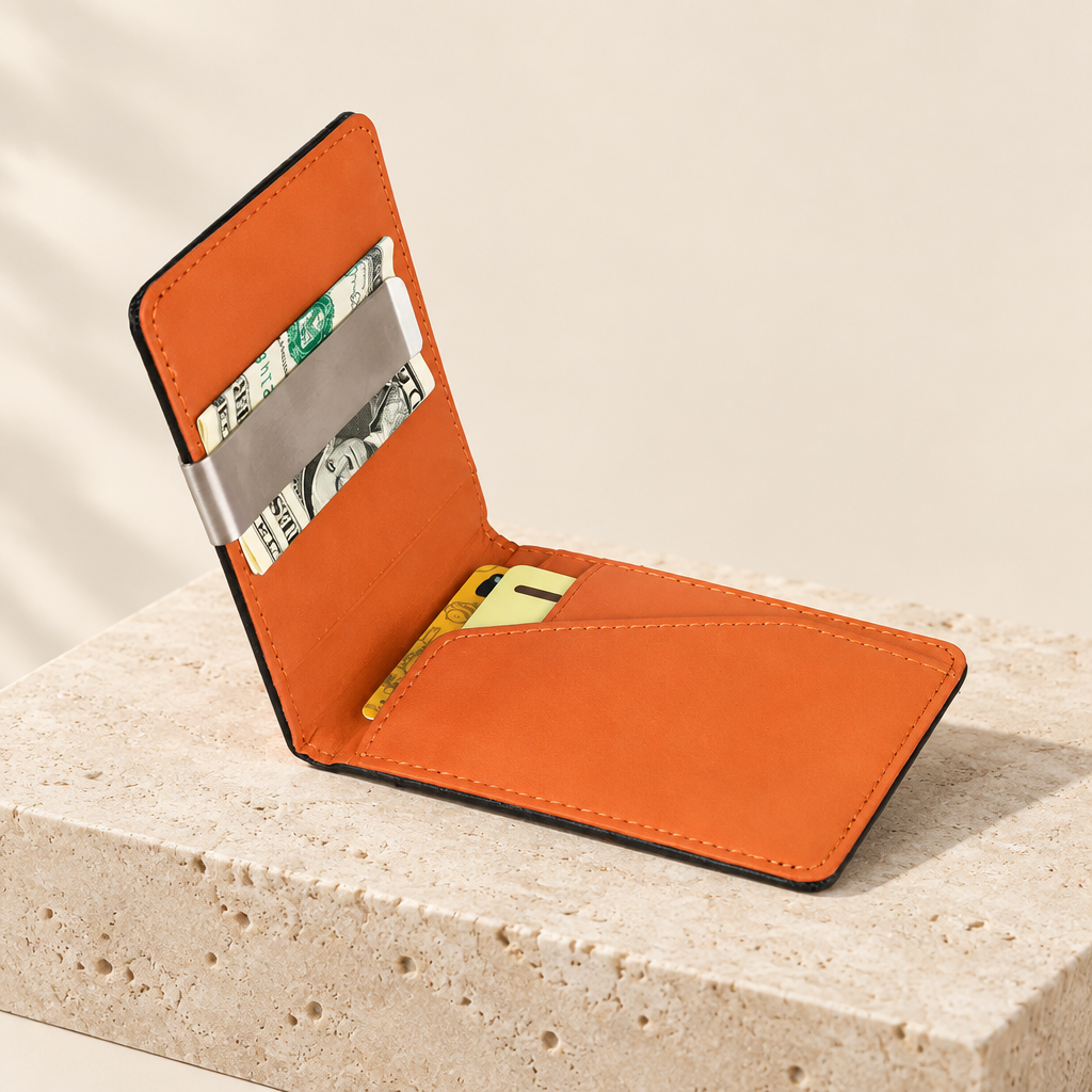 RFID Slim Bifold Wallet