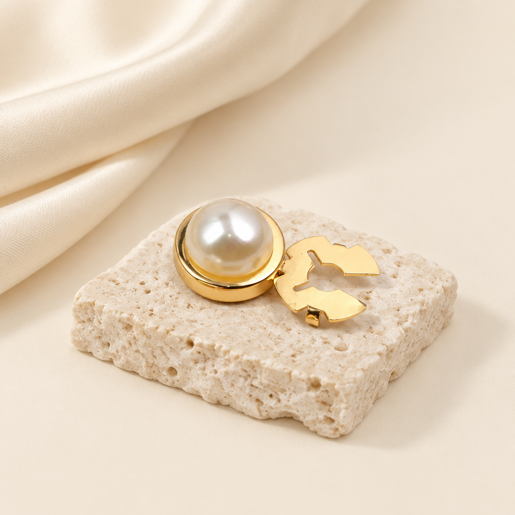 Rhinestone Button Cover Set