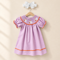 Ghost Embroidered Halloween Dress & Headband