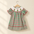 Plaid Christmas Tree Dress