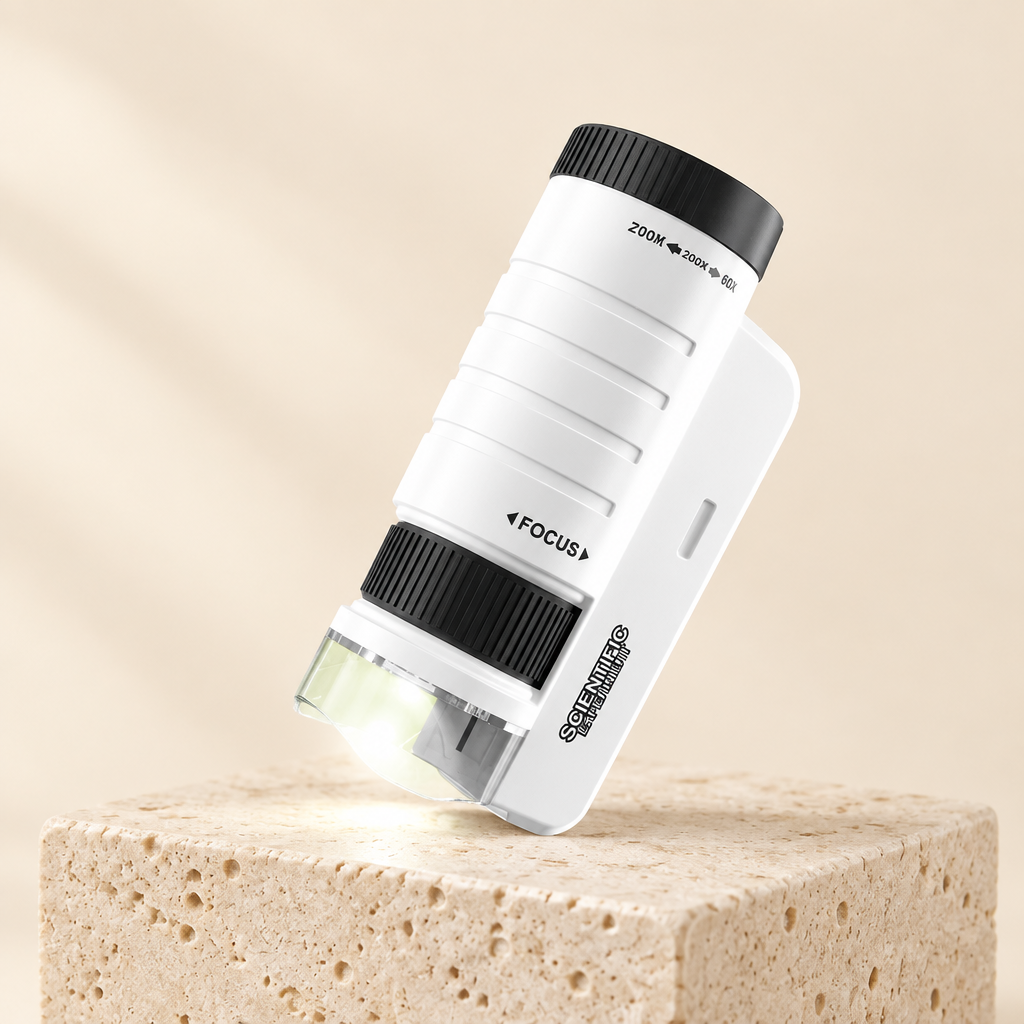 Handheld LED Microscope for Kids