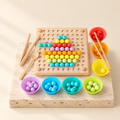 Montessori Wooden Peg Board