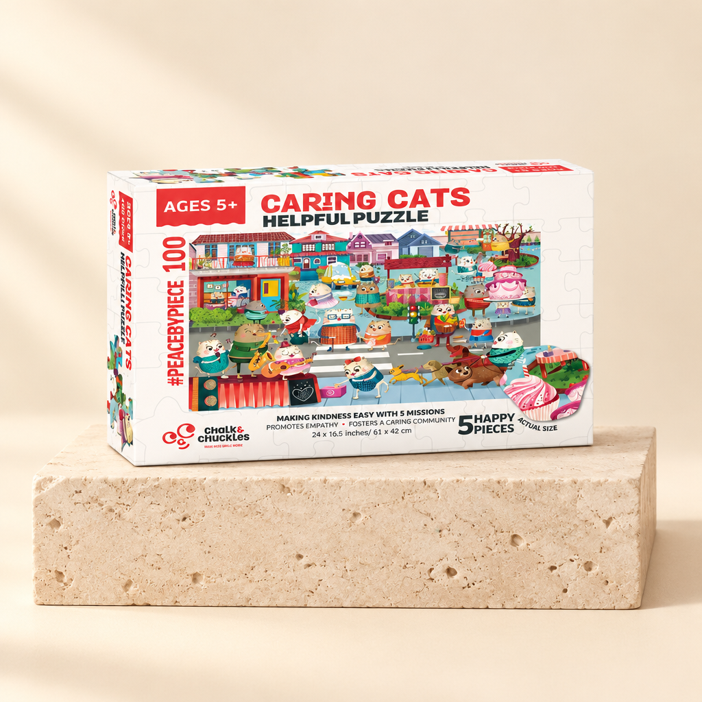 Caring Cats Jigsaw Puzzle