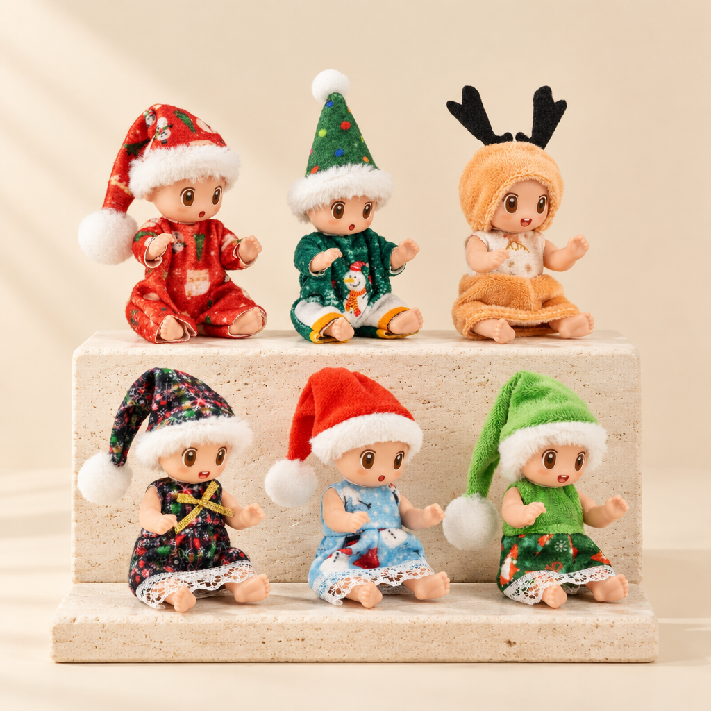 Mini Baby Doll Set (6 Pieces)