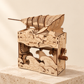 3D Wooden Whale Music Box Kit