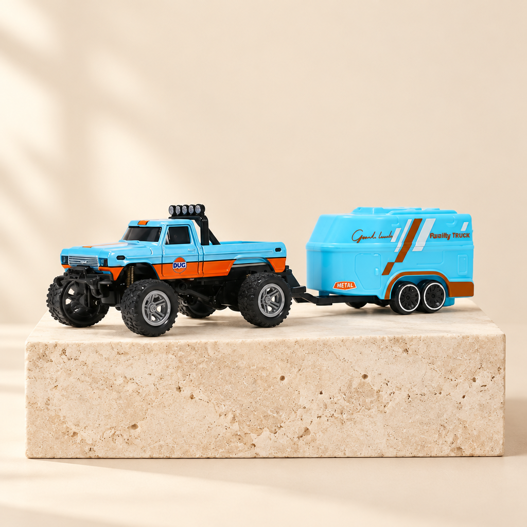 Mini RC Buggy with Trailer
