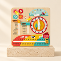 Montessori Wooden Learning Clock