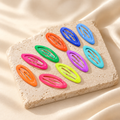 Glow-in-the-Dark Hair Clips (10 Pack)