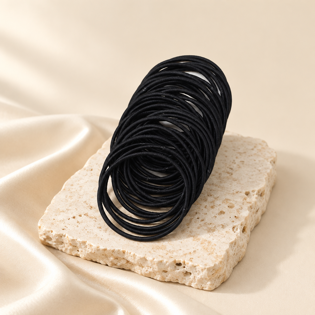 Kids Elastic Hair Ties (30 Pieces)