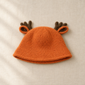 Orange Antler Bucket Hat