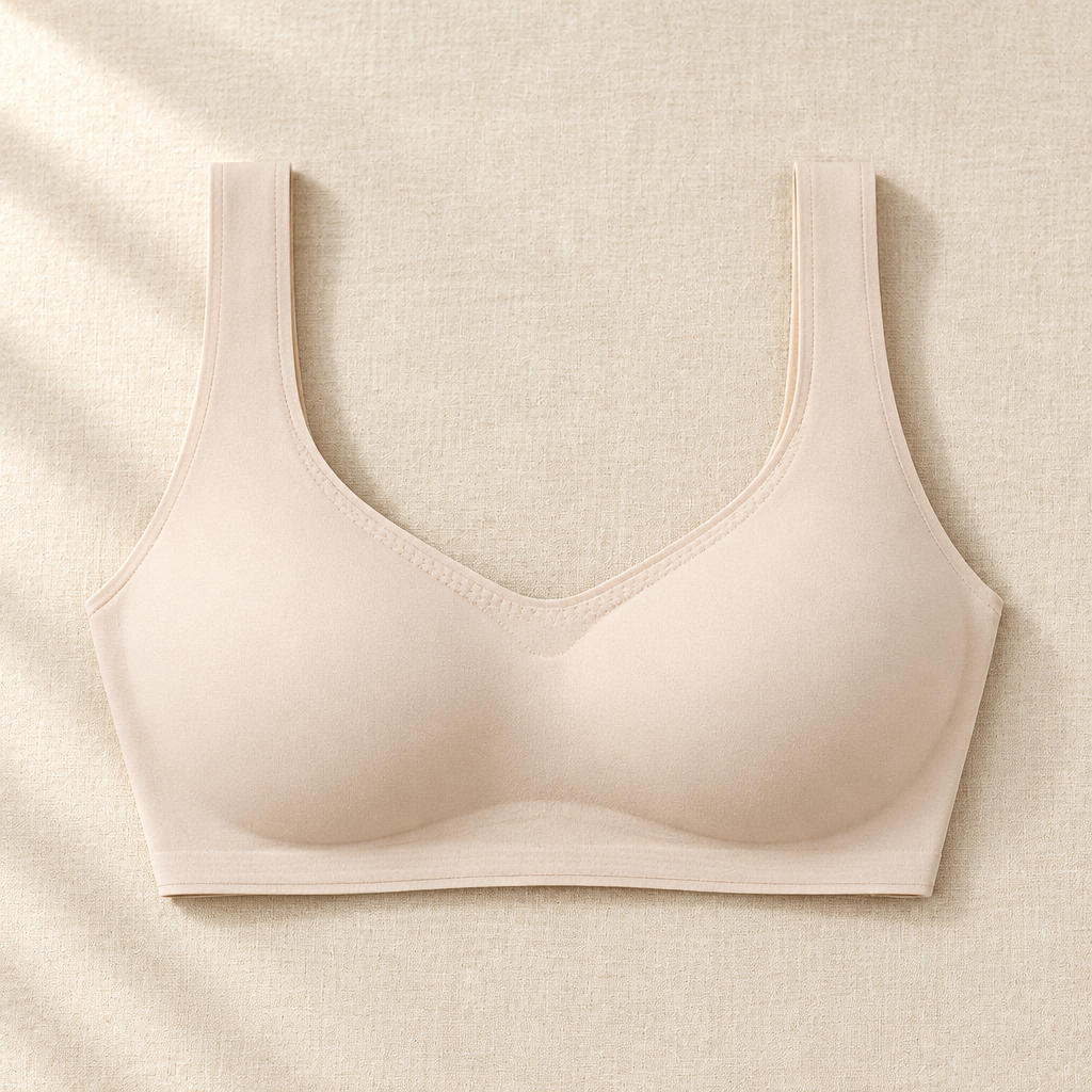 Seamless Ice Silk Jelly Bra